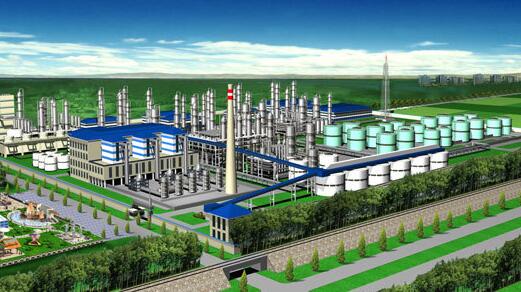 山西晋城重点项目300亿元年产200万吨煤制油项目